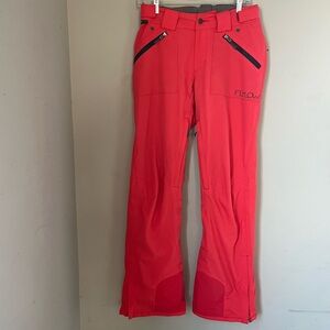 Flylow Gear Women's Daisy Insulated Pants Ski Pants Snow Pants Coral M